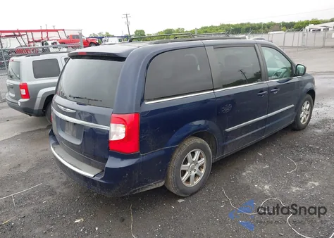 2012 Chrysler Town & Country Touring из США, поврежденный, VIN 2C4RC1BGXCR345013